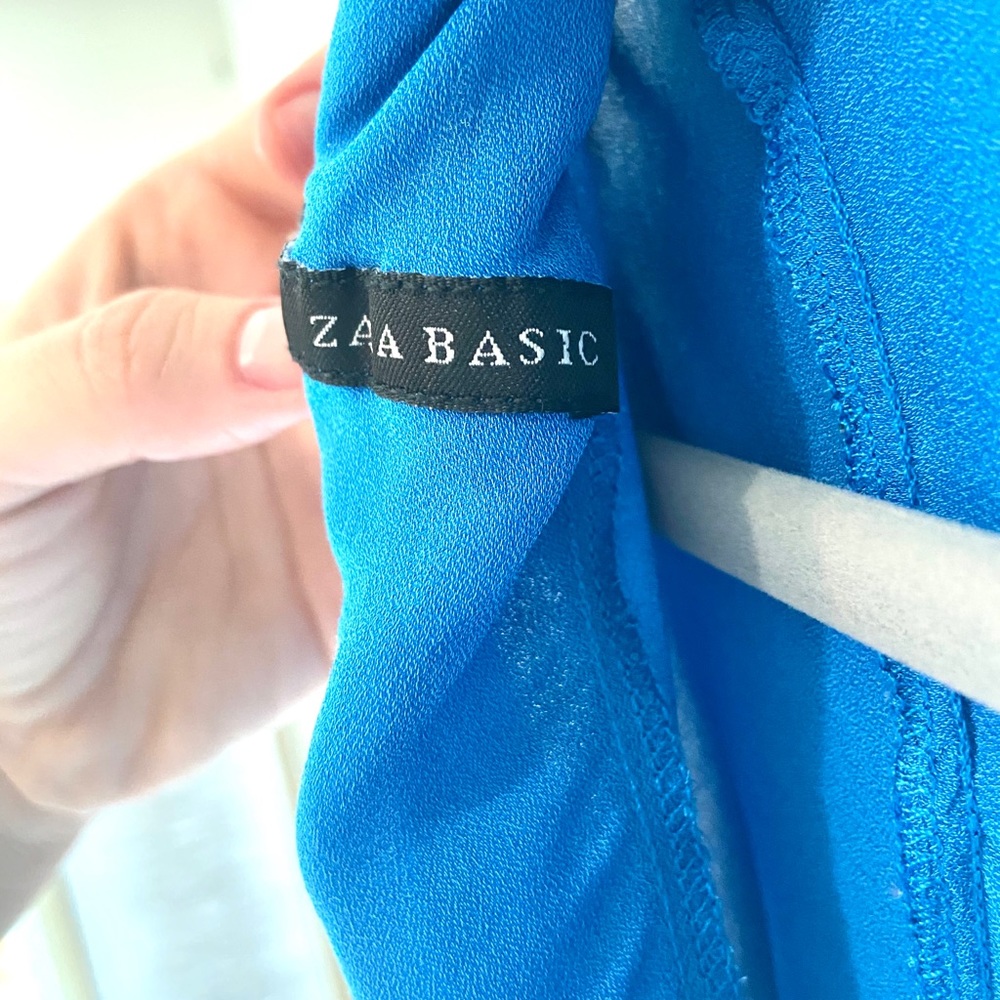 Zara Basic open back blouse - Picture 3 of 4